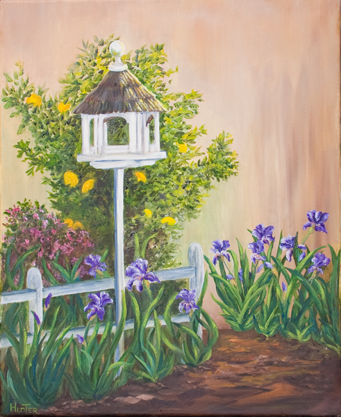 Iris Bird House